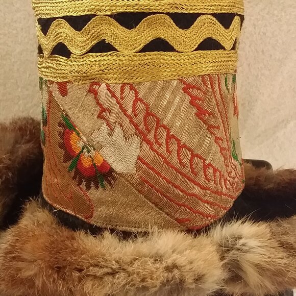 Traditional Tibetan Hat styled \